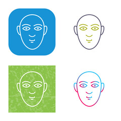 Human Face Icon Design