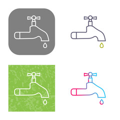 Water Tap Icon Design