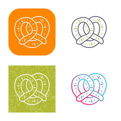 Pretzel Icon Design