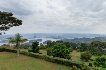 Landscape across southwestern uganda