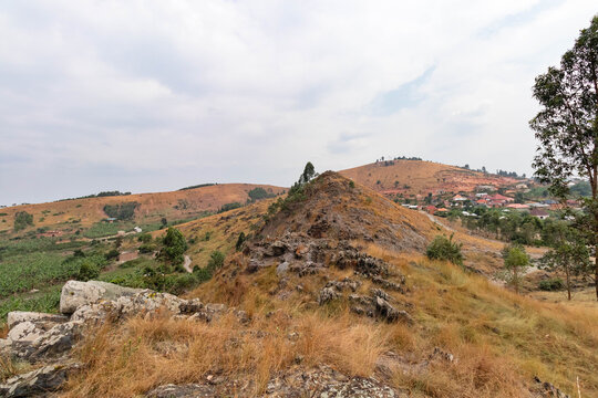 Landscape across southwestern uganda