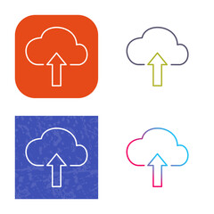 Upload to Cloud Icon Design