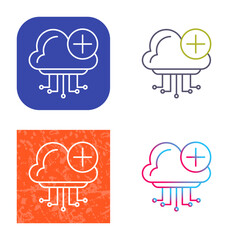Cloud Computing Icon Design