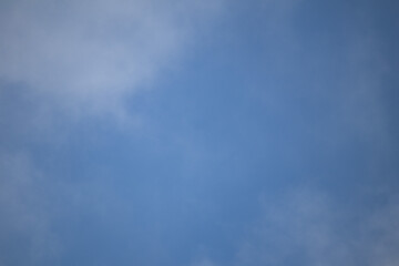 Natural pattern. Cloudy blue sky background. Calm sky.