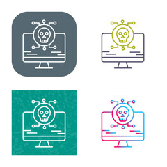 Virus Attack Icon Design