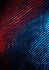 Obraz premium A red and blue background with a pattern of small dots