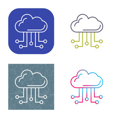 Cloud Computing Icon Design