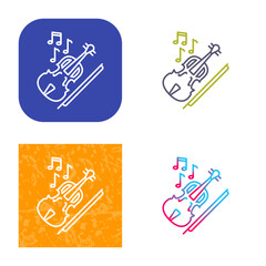 Violin Icon Design