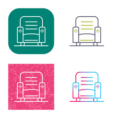 Armchair Icon Design