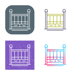 Baby Crib Icon Design