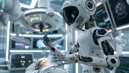 Intelligent robot doctor nursing hospital care