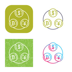 Currency Exchange Icon Design