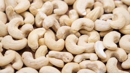cashew nuts background