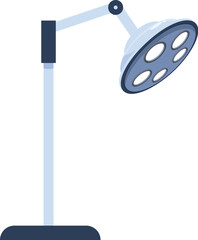 Surgical lamp providing light during a medical procedure