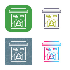 Fireplace Icon Design