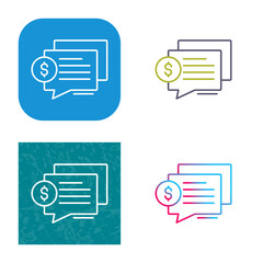 Dialog Icon Design