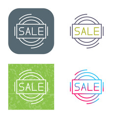 Sale Icon Design