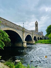 Fototapeta premium bridge over the river