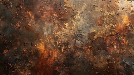 Elegant brown marble background with captivating abstract pattern beauty of natural stone textured surface blending shades of orange and yellow creates modern and artistic wallpaper design