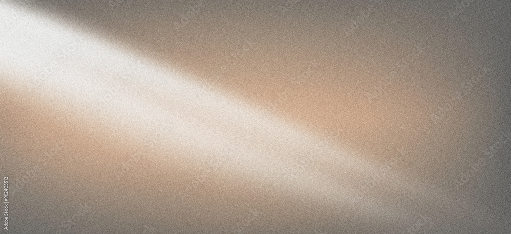 Poster illuminated beam of light creating a gradient effect on a grainy textured surface