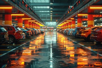 AI-driven parking management system