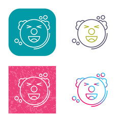 Clown Icon Design