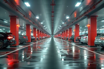 AI-driven parking management system