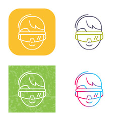 virtual Reality Glasses Icon Design