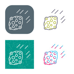 Asteroid Icon Design