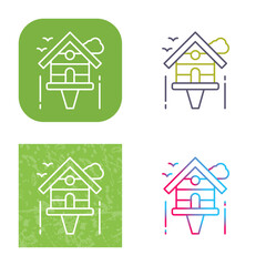 Birdhouse Icon Design