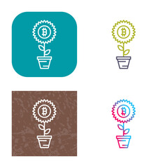 Sun Flower Icon Design