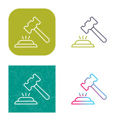 Gavel Icon Design
