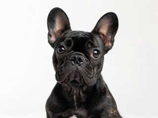 Dog isolated on white background