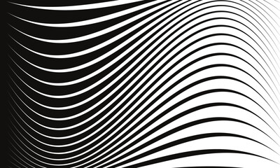 abstract simple arrow wave line pattern can be used background.