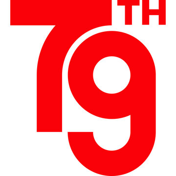 Logo 79 Indonesia Merdeka