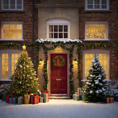 Christmas market in the city