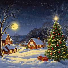 Christmas market in the city