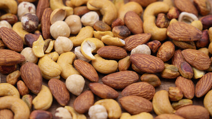 nuts and dried fruits