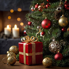 Christmas market in the city