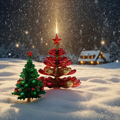 Christmas market in the city