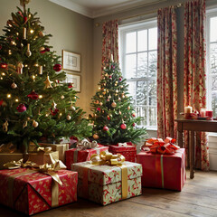 Christmas market in the city