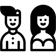 couple, love, heart , love and romance, miscellaneous, valentines day, valentine Icon