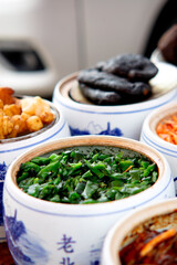 Various eight-treasure dishes pickled in jars