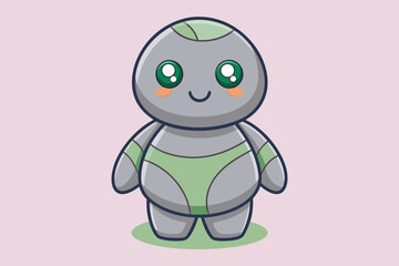 Stone face cartoon character -5