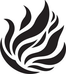 fire vector silhouette illustration