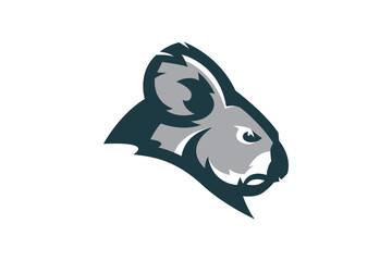 Fototapeta premium koala mascot illustration logo