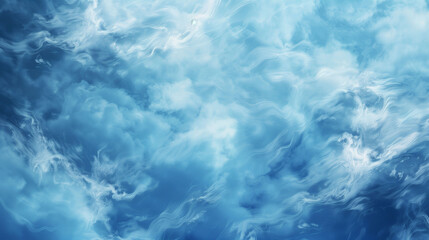 Obraz premium Abstract blue and white water texture