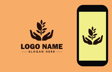 Spa icon Dojo Martial arts academy Karate school flat logo sign symbol editable vector