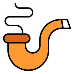 Nicotine, Patrick, pipe, smoking, tobacco Icon