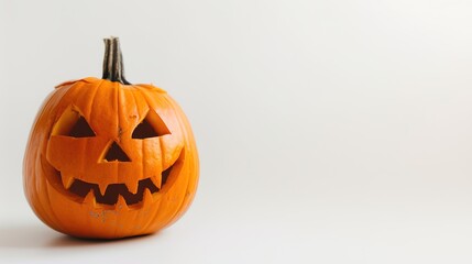 "Happy Halloween Day" Text on a White Background: Festive Greeting for Halloween Celebrations with a Clean and Simple Design.